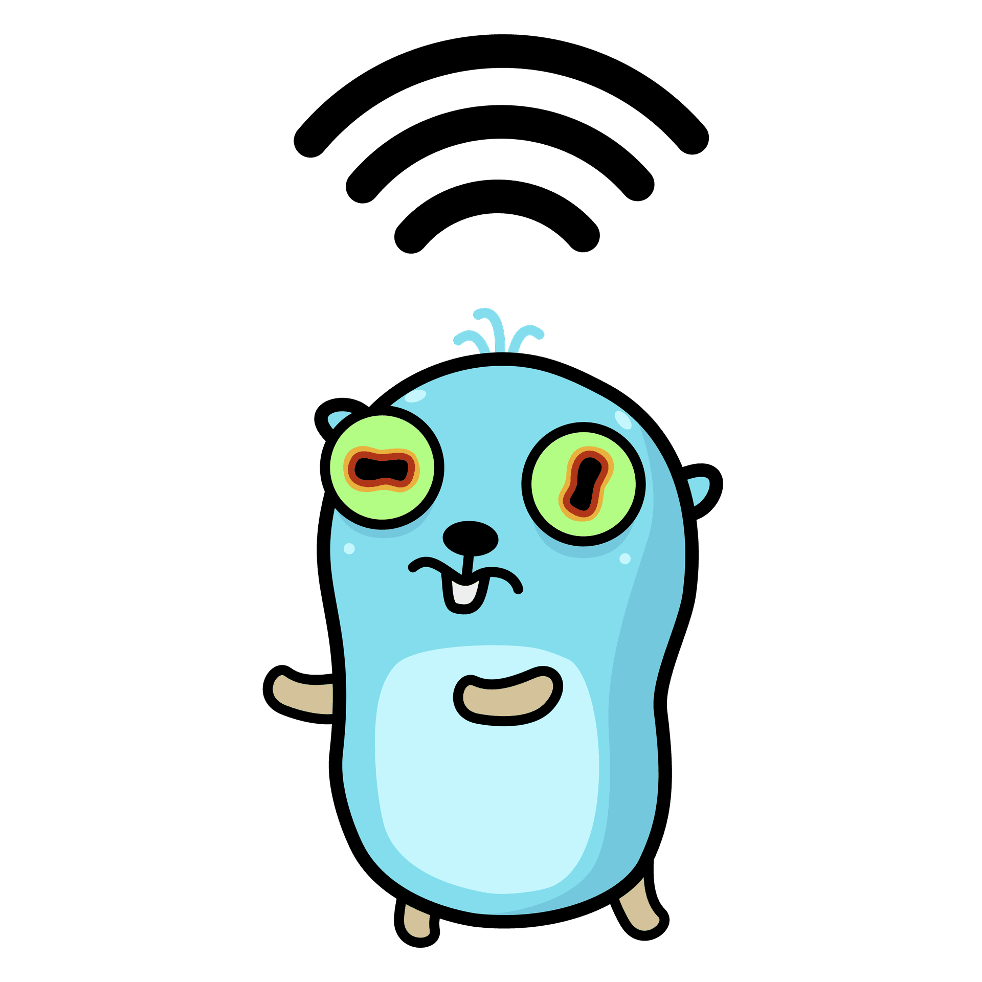 Gopher with network issues