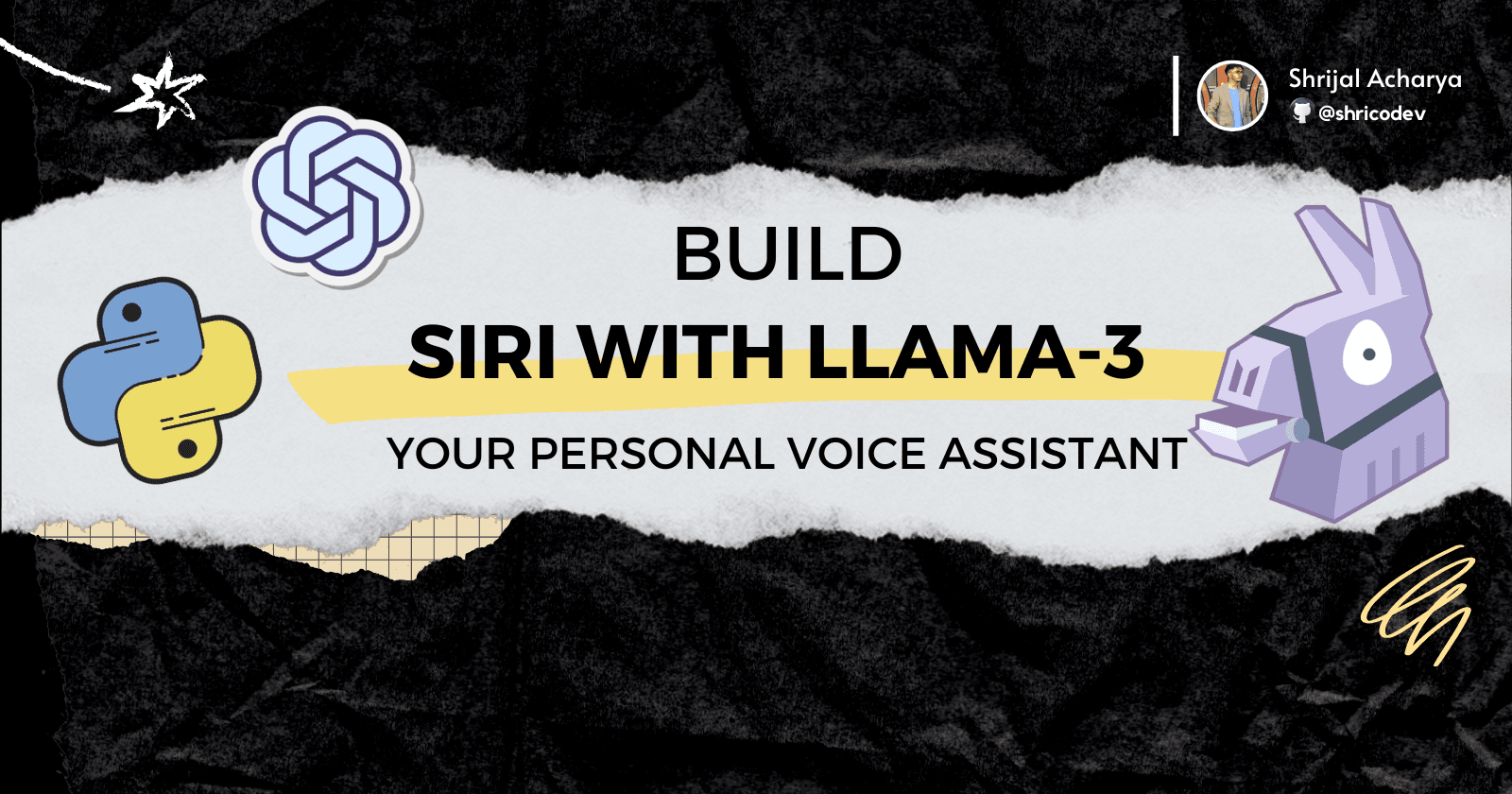Build your own personal SIRI with LLAMA-3 like a PRO! ๐งโโ๏ธ ๐ช