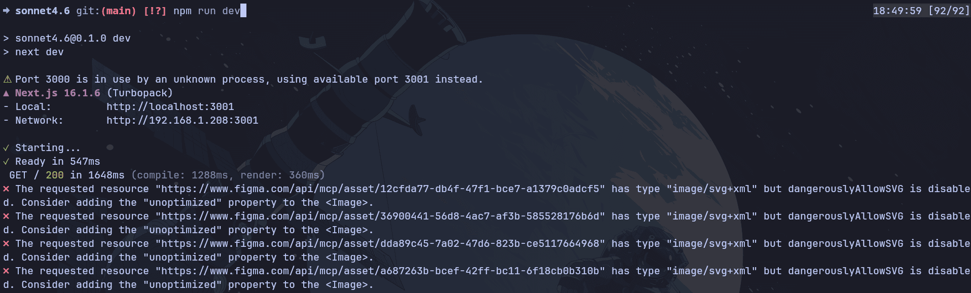 claude sonnet 4.6 image impl error