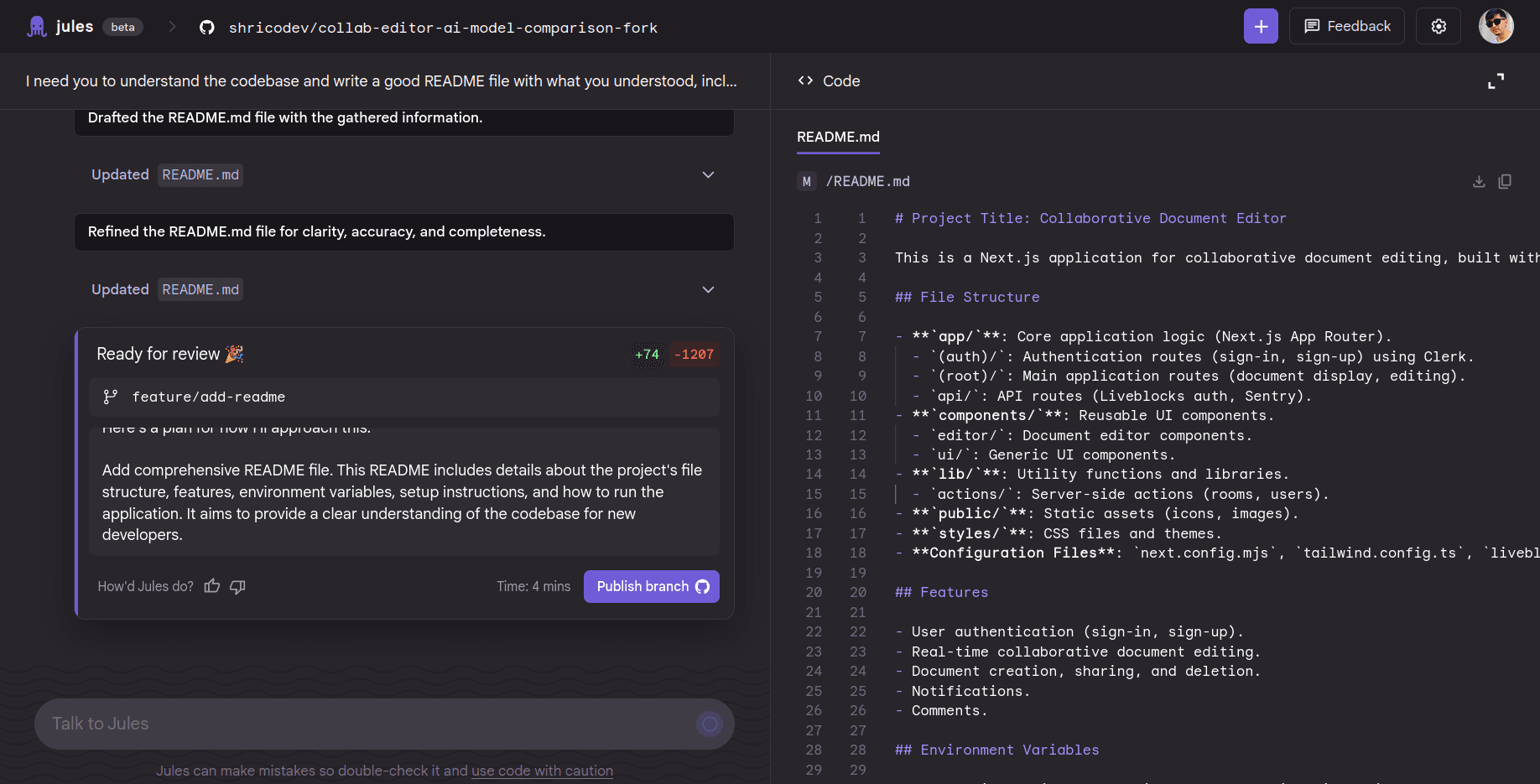 Gemini 2.5 Pro project understanding