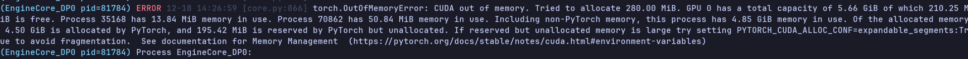 CUDA out of memory