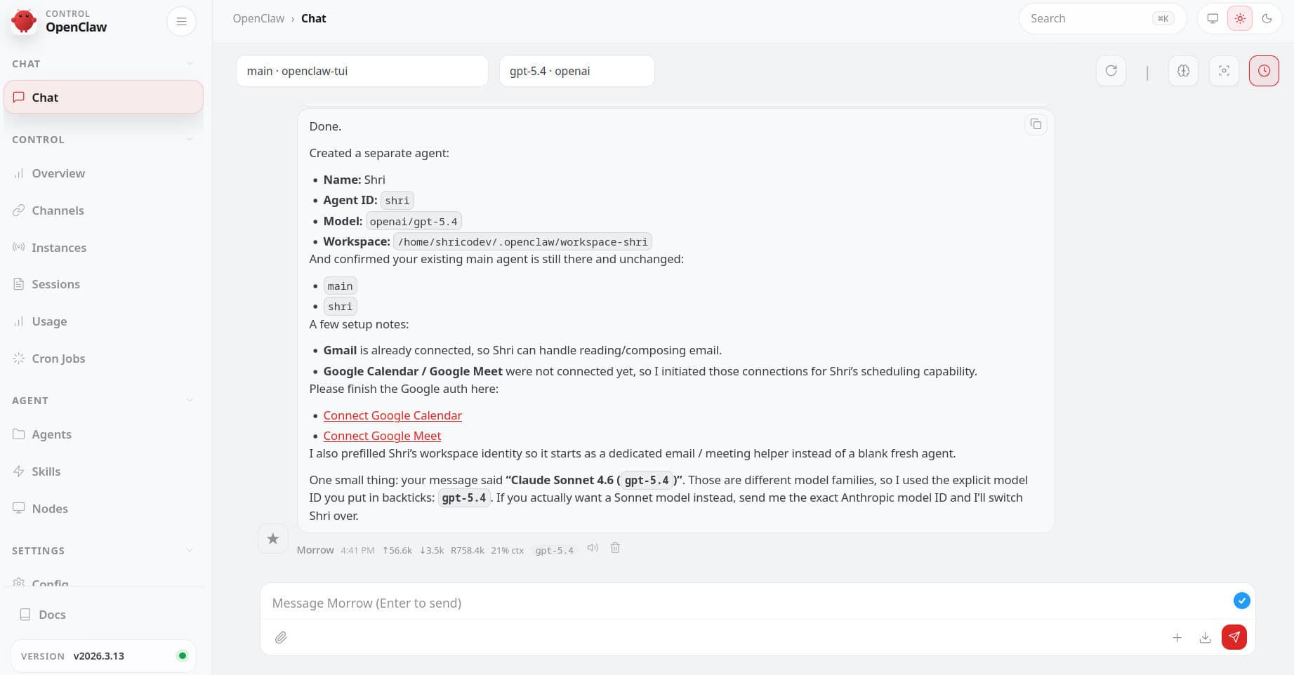 Prompt in OpenClaw