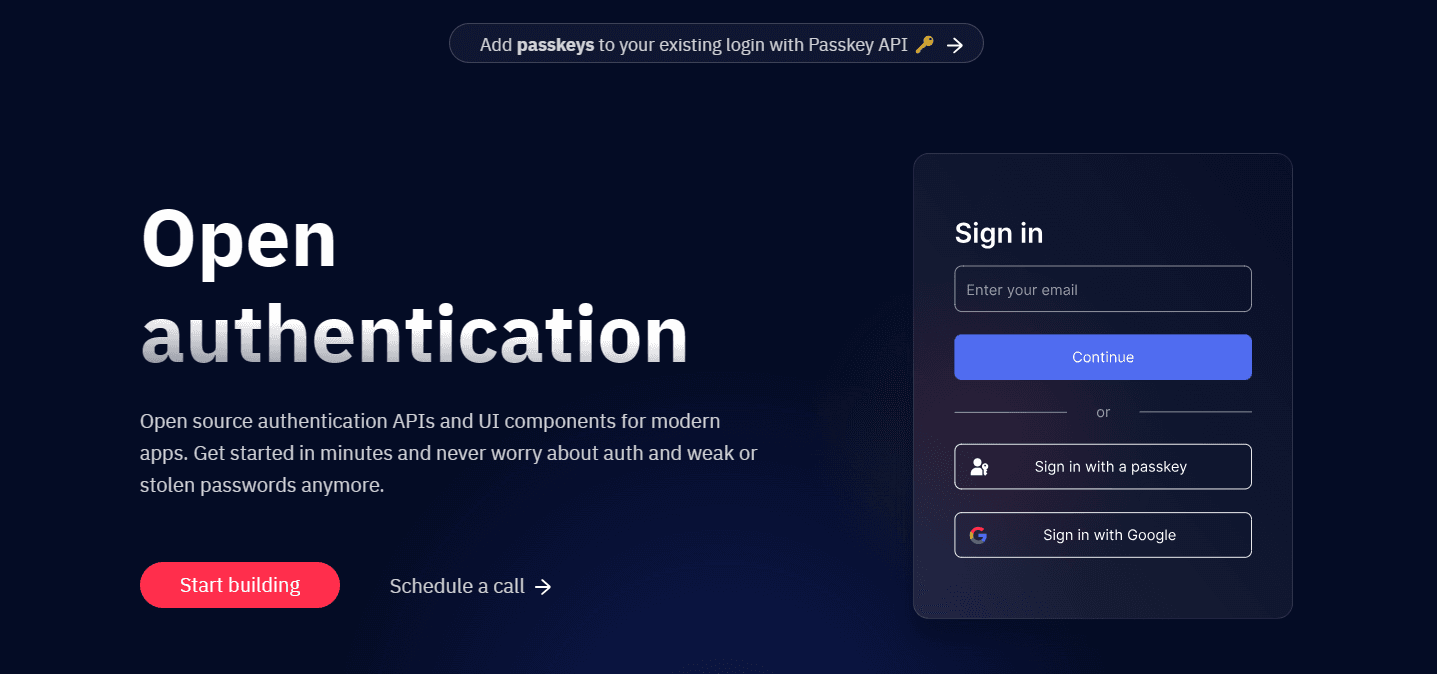 Hanko Landing Page