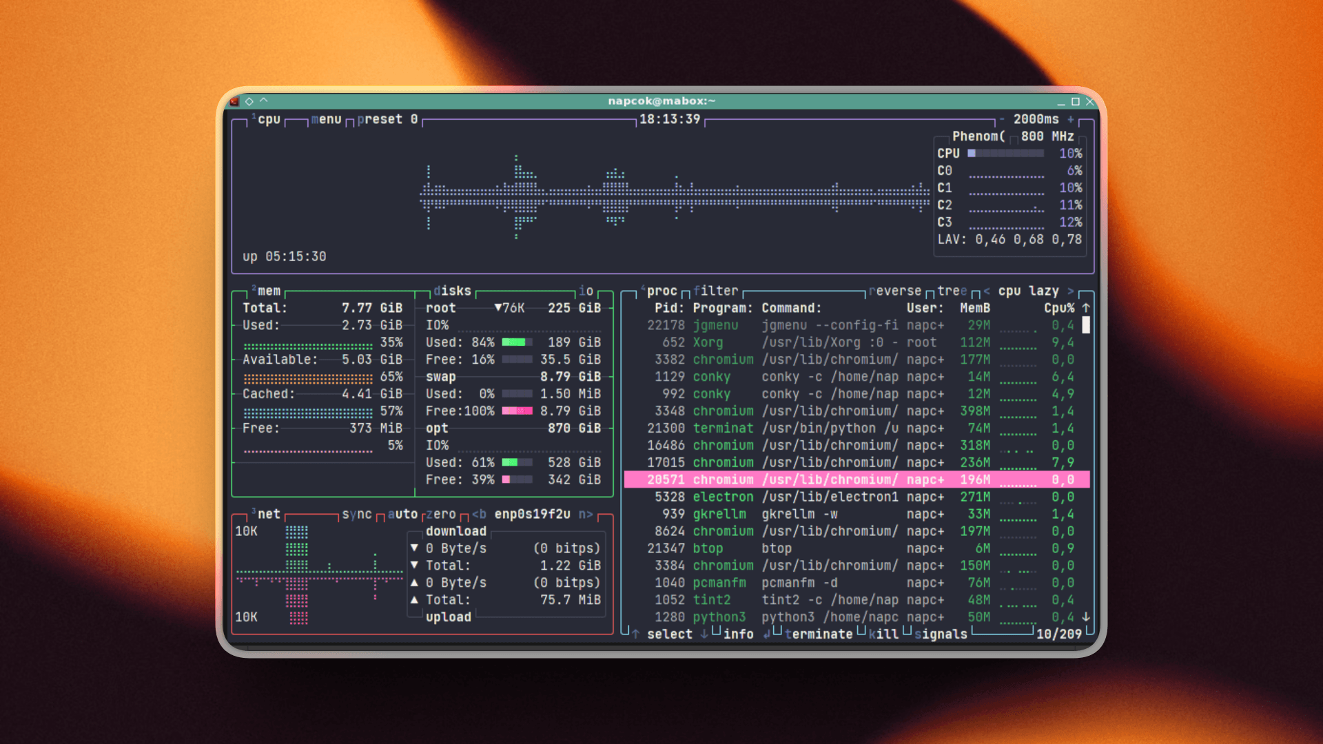 btop cover