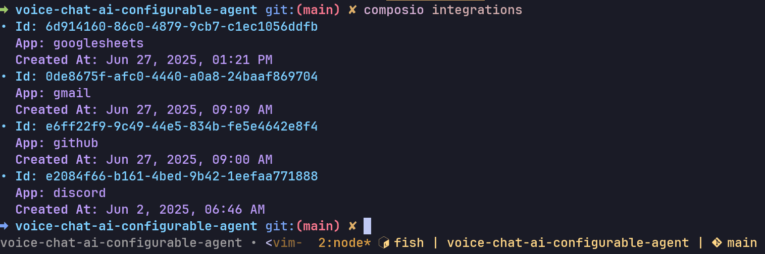 Composio Integrations