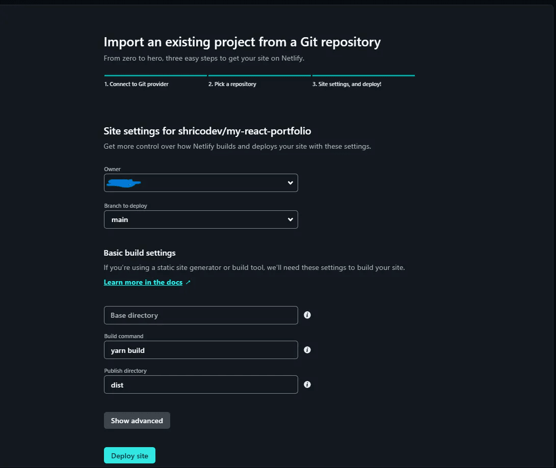 Netlify Configuration