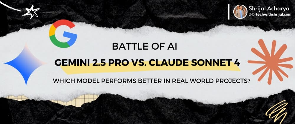 🔥Claude Sonnet 4 vs. Gemini 2.5 Pro Coding Comparison ✅
