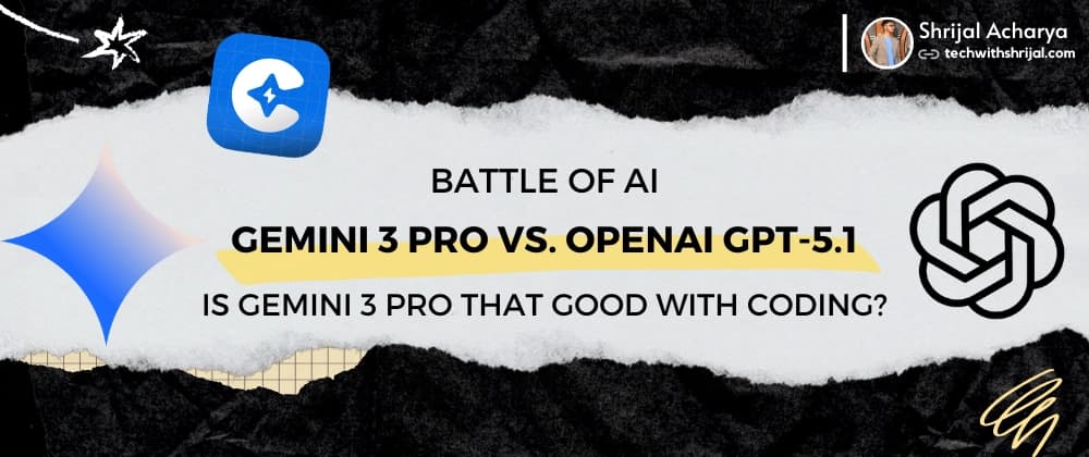 ✨Gemini 3 Pro vs GPT 5.1: Which One Codes Better? 🚀