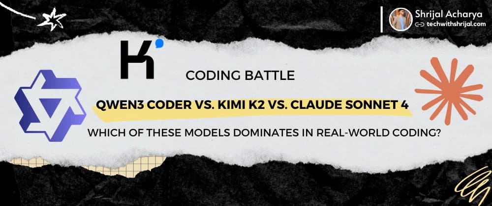 🔥Qwen3 Coder vs. Kimi K2 vs. Claude Sonnet 4 Coding Comparison 🚀