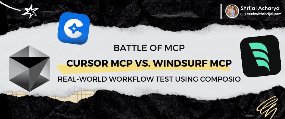 🤖 Cursor MCP vs. Windsurf MCP using Composio MCP Server 🚀