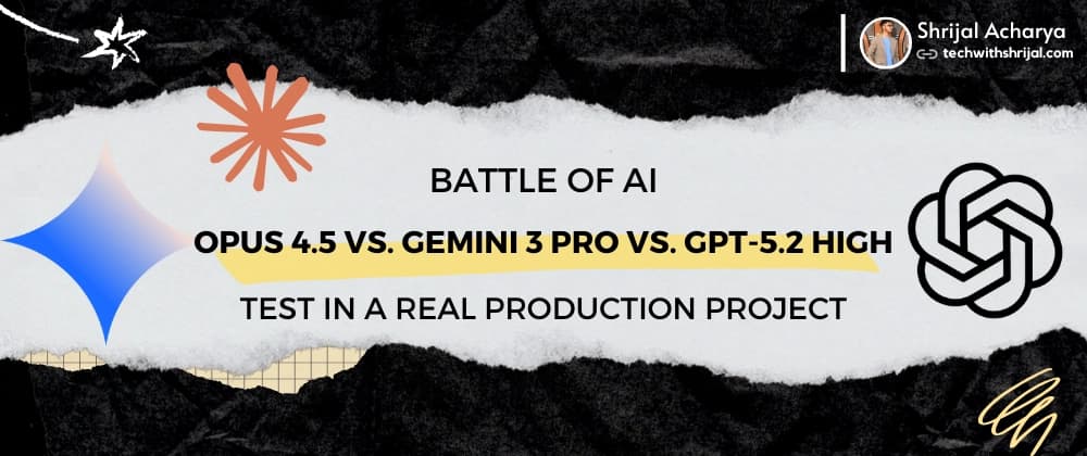 🔥 Claude Opus 4.5 vs GPT 5.2 High vs Gemini 3 Pro: Production Coding Test ✅
